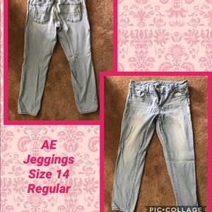 AE jeggings size 14 Regular